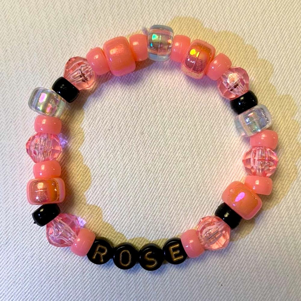 ROSE - BLACKPINK beaded bracelet